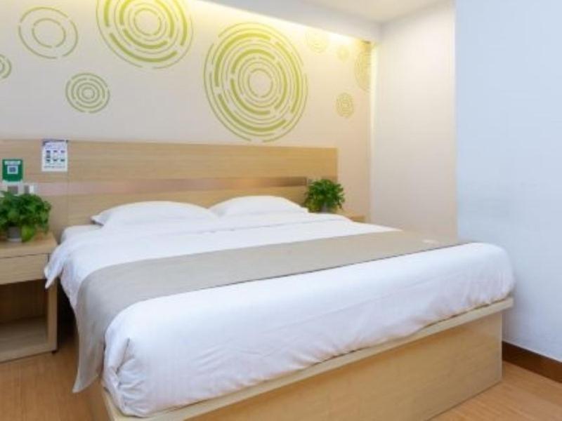 Greentree Inn Shanghai Minhang District Beiqiao Subway Station Express Hotel Exterior photo