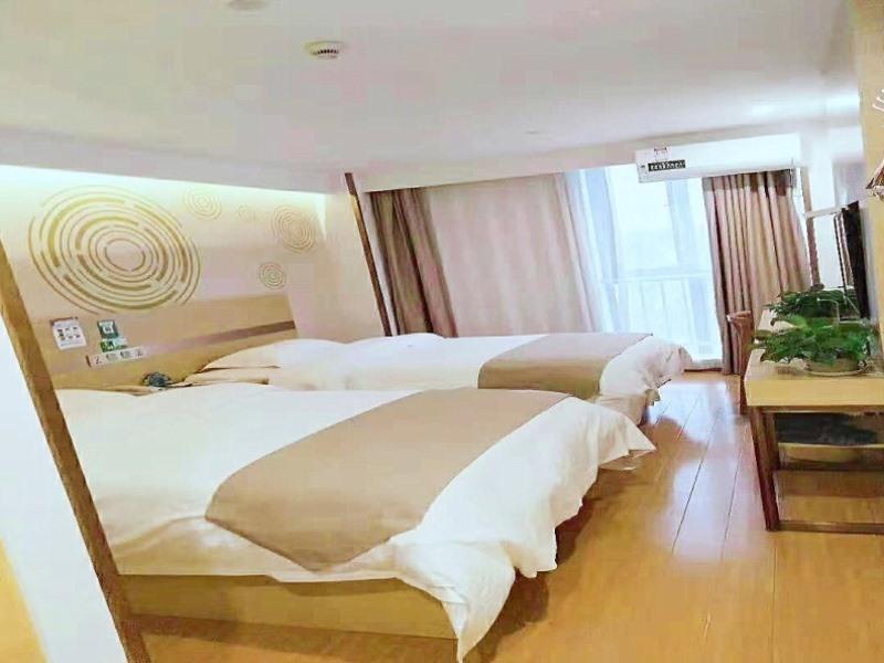 Greentree Inn Shanghai Minhang District Beiqiao Subway Station Express Hotel Exterior photo