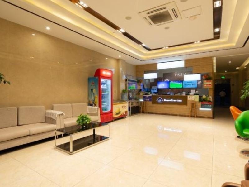 Greentree Inn Shanghai Minhang District Beiqiao Subway Station Express Hotel Exterior photo