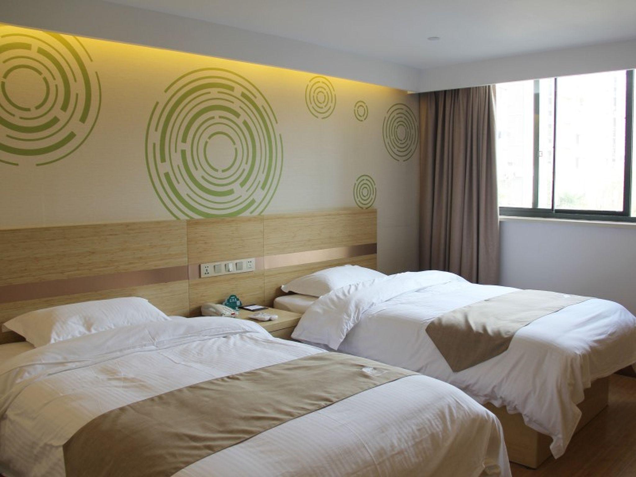 Greentree Inn Shanghai Minhang District Beiqiao Subway Station Express Hotel Exterior photo