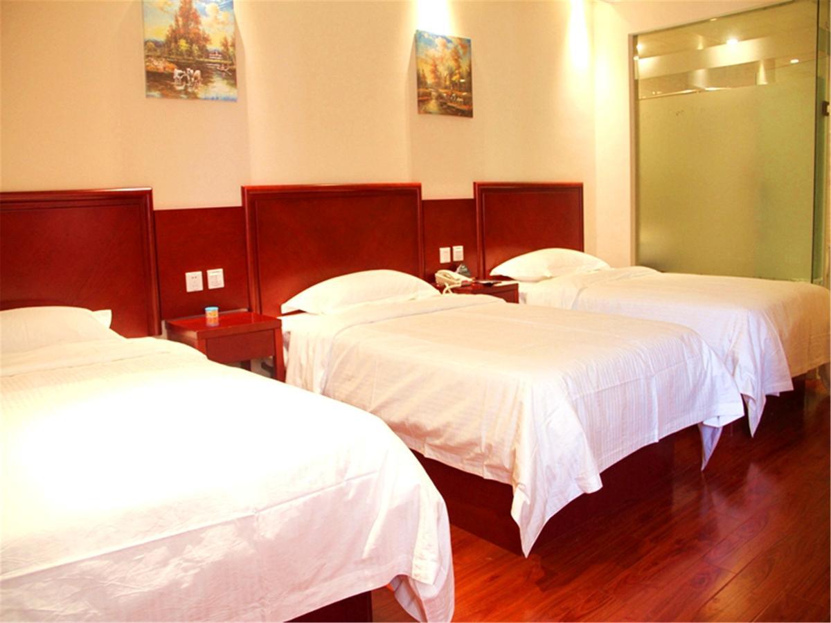 Greentree Inn Shanghai Minhang District Beiqiao Subway Station Express Hotel Exterior photo